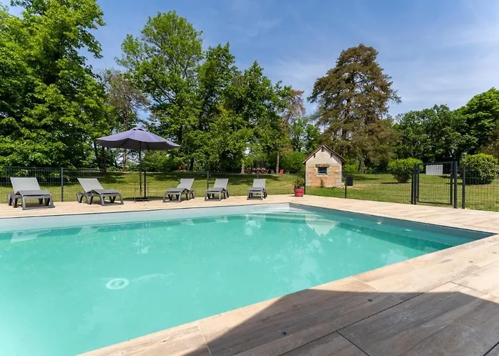 Gite Cascades Du Herisson 3 Chambres Piscine
