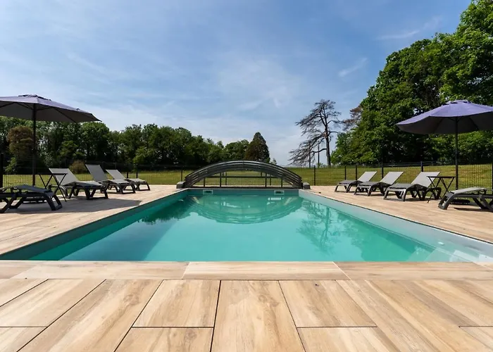Gite Cascades Du Herisson 3 Chambres Piscine